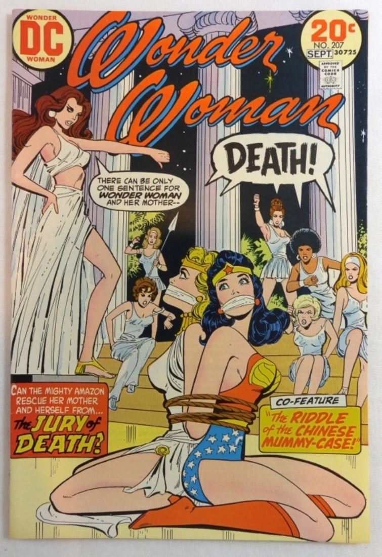 1973 DC Wonder Woman #207 Bondage Cover (1 of 4)