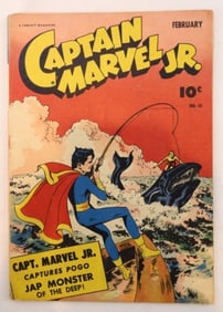 1944 Captain Marvel Jr. #16 A Fawcett Magazine