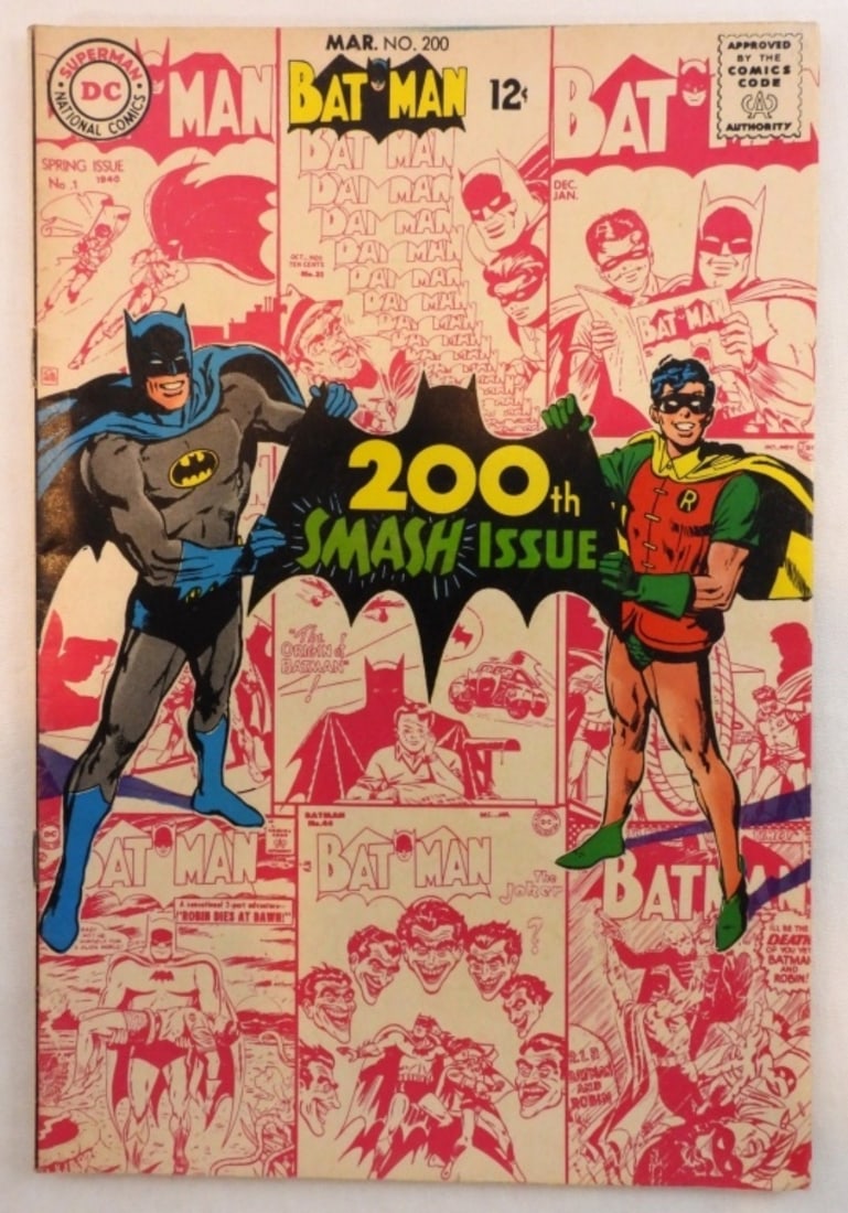 1968 DC Batman 200th Smash Issue (1 of 5)