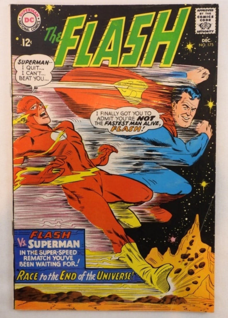 1967 DC The Flash #175 Featuring Superman (1 of 5)