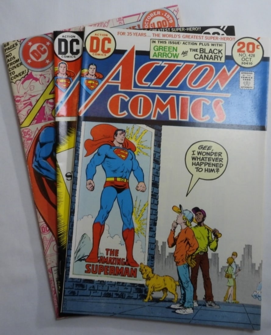 (3) Superman 1960s Action Comics (1 of 3)