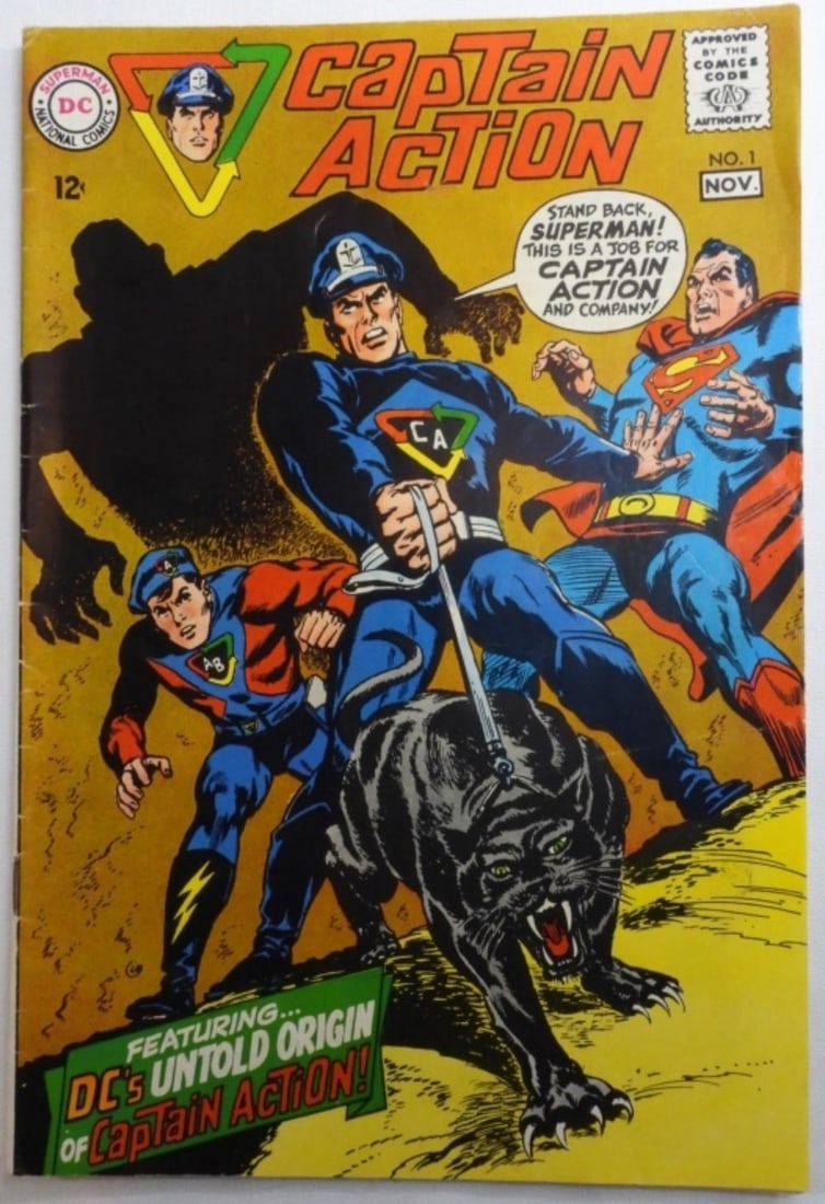 Captain Action 1968 Superman Number 1 DC (1 of 4)