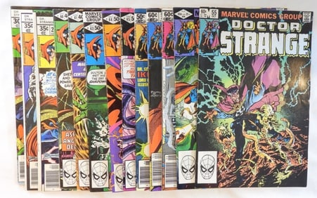 13 Doctor Strange Bronze Age Comics