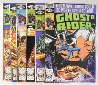 Marvel Ghost Rider 1980s Lot of 6