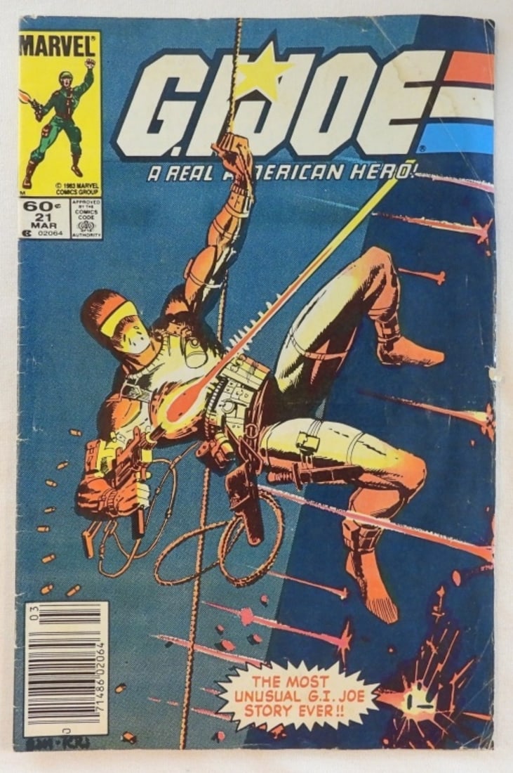 1983 #21 G.I. Joe A Real American Hero (1 of 4)