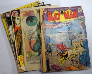 (4) DC Batman Mixed Lot