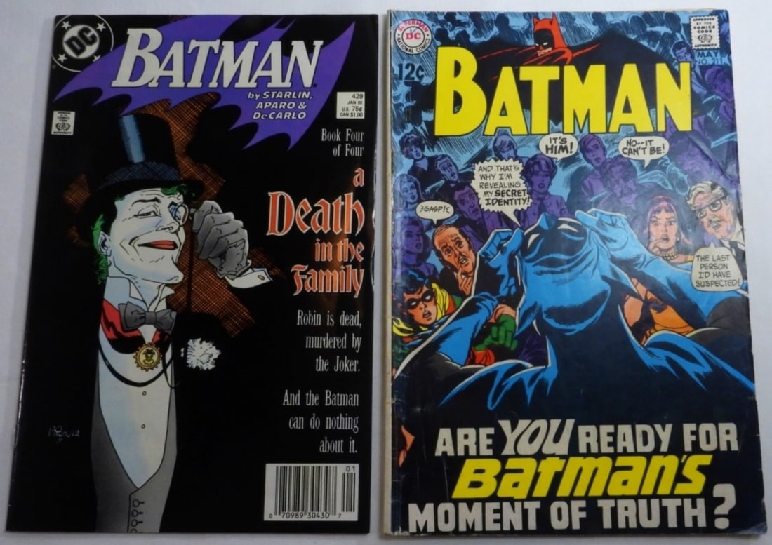 (2) Batman DC (1 of 3)
