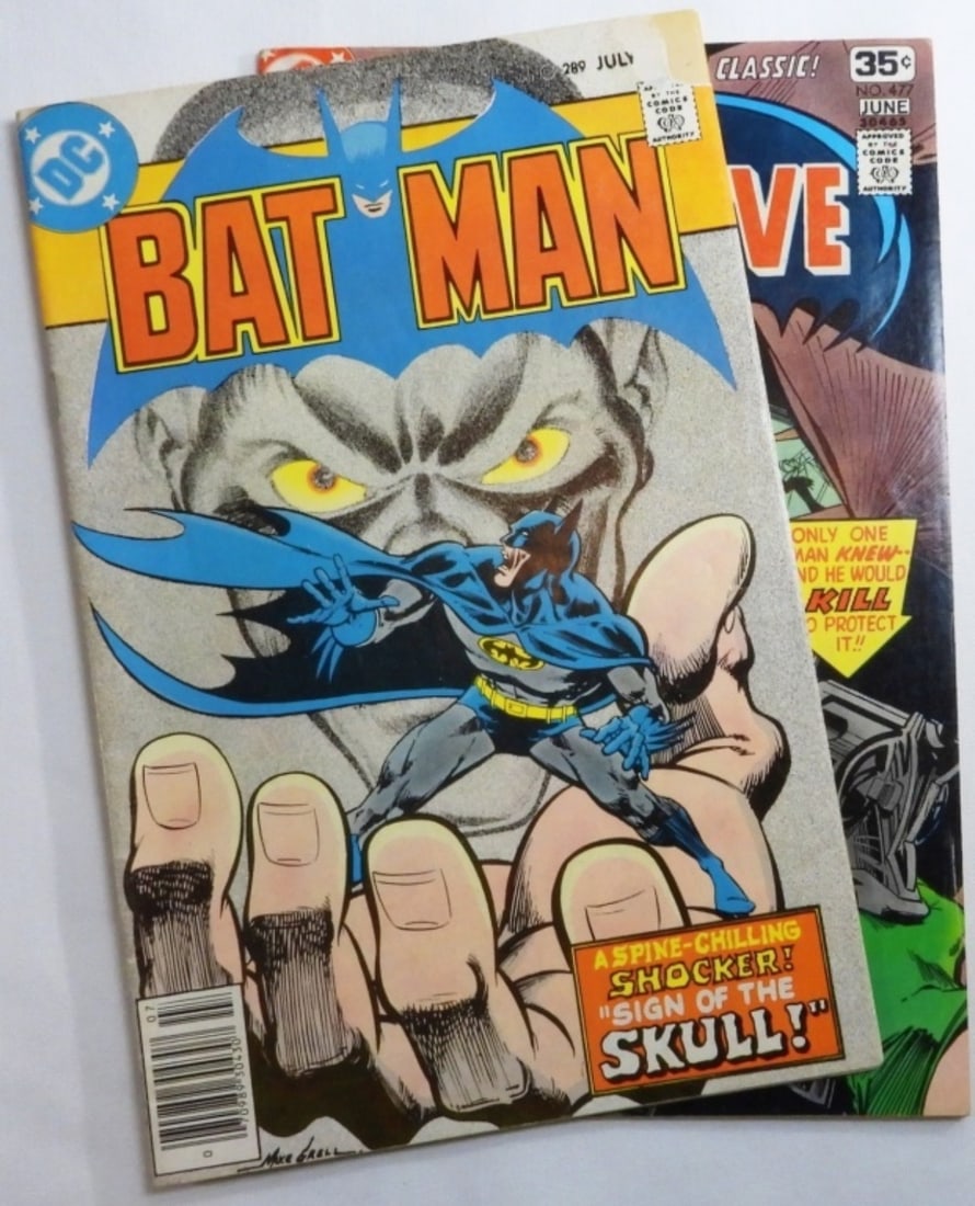 DC #477 Batman's Detective Comics: VG 1978 "Only one man knew and he would kill to protect it"