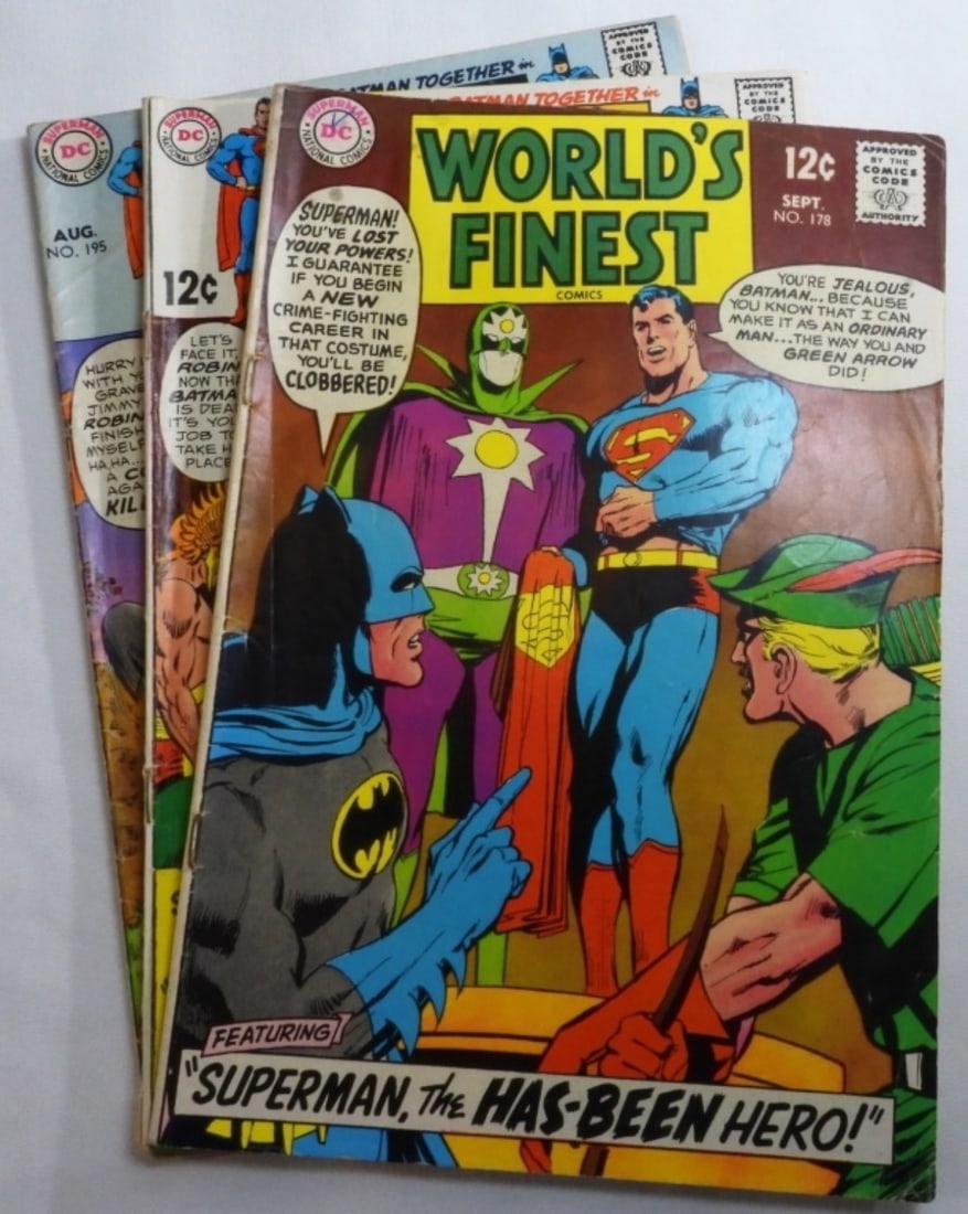 (3) Worlds Finest Numbers 178,184, And 195 (1 of 3)