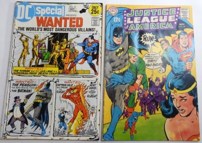 (2) DC Superman and Batman