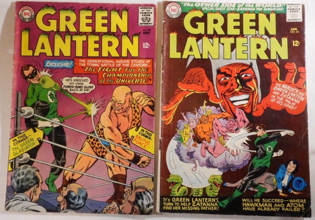 (2) Green Lantern Comics (1 of 5)