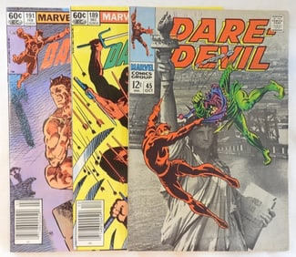 3 Daredevil Bronze Age Comics