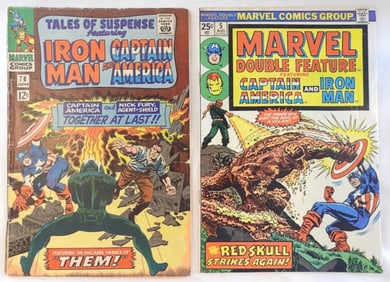 Marvel Captain America And Iron Man