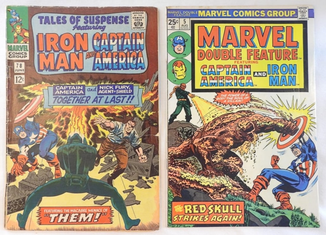 Marvel Captain America And Iron Man (1 of 3)