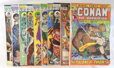 Conan The Barbarian Lot Of 10
