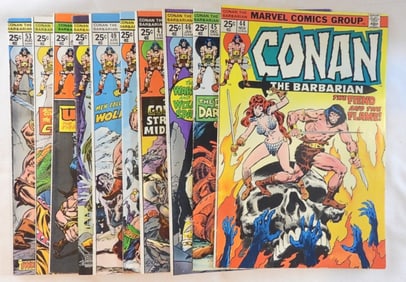 Conan The Barbarian Lot Of 10