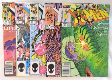 1980s X-Men Lot Of 5