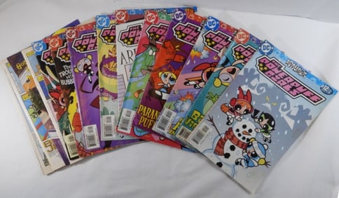 12 Powerpuff Girl's DC Comics