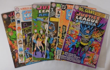 6 Justice League DC Comics