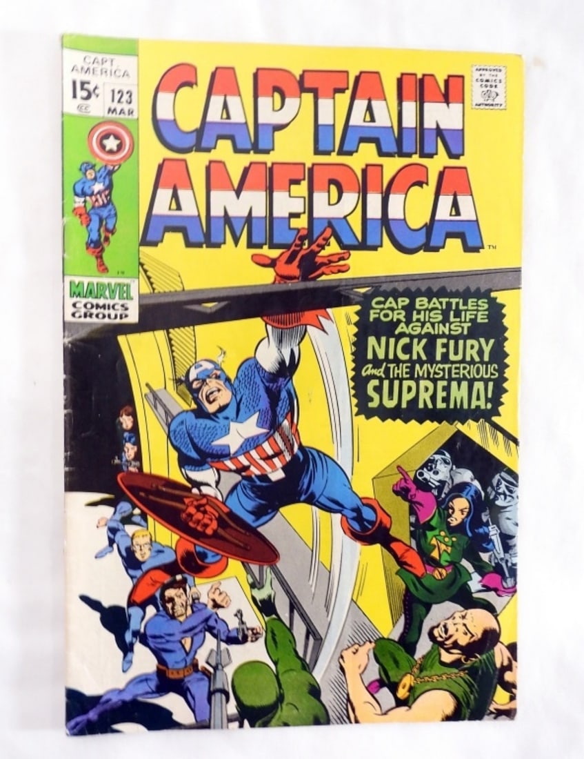Marvel, Captain America #123 - Suprema (1 of 3)