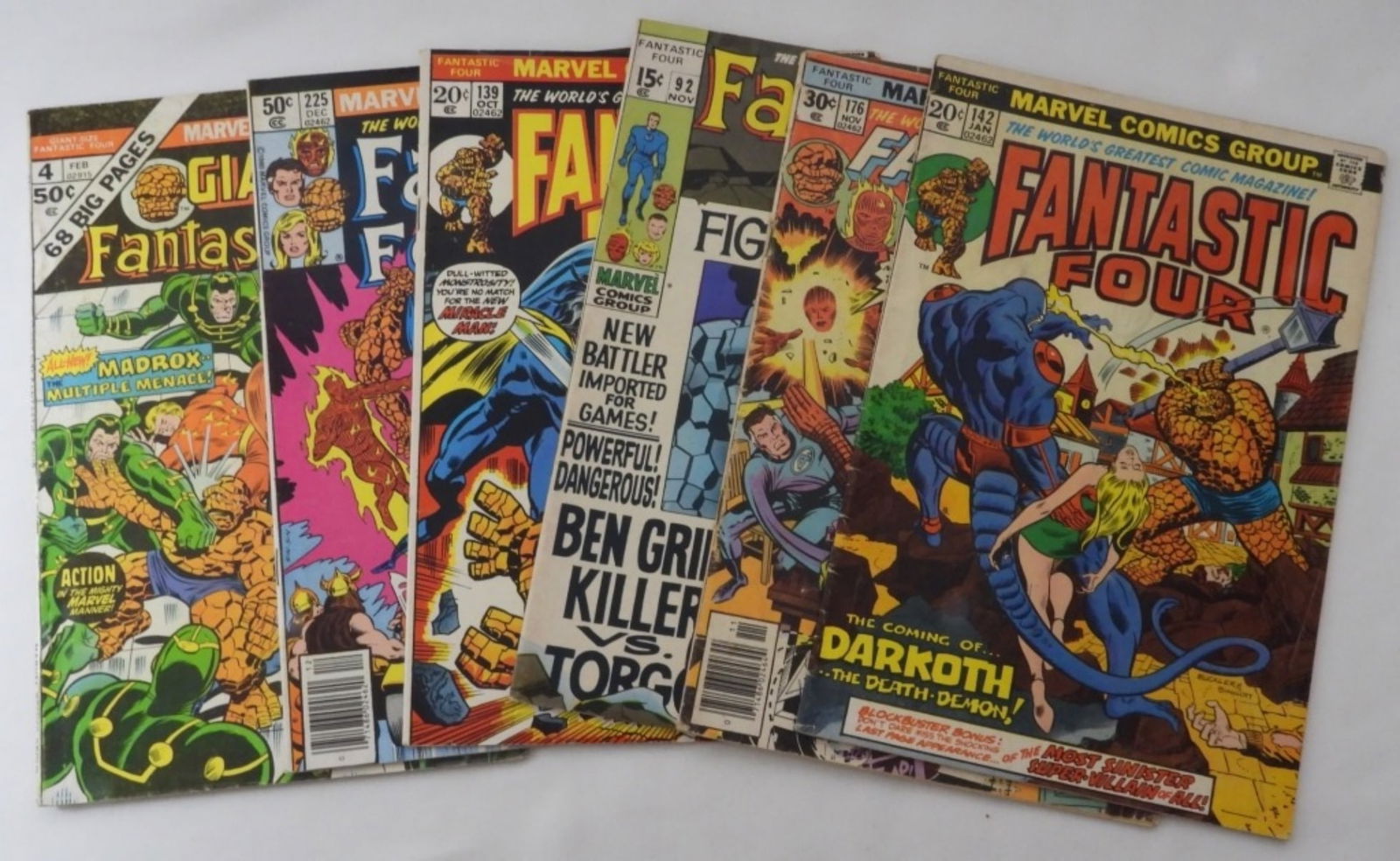 6 Fantastic Four Comic Books (1 of 3)