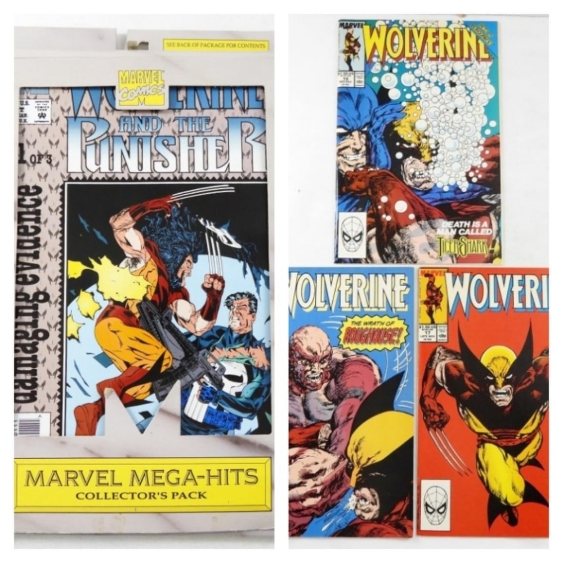 6 Marvel Wolverine Comics Plus The Punisher, (1 of 1)