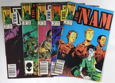 The 'NAM Marvel Comics Lot Of 5