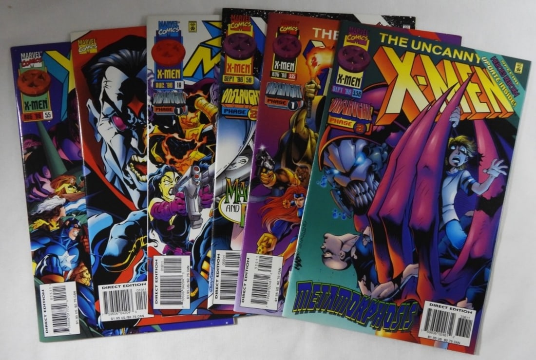 Marvel X-Men Onslaught Phase 1 & 2 Lot of 6 (1 of 3)