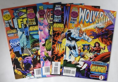 Marvel X-Men Onslaught Lot Of 6