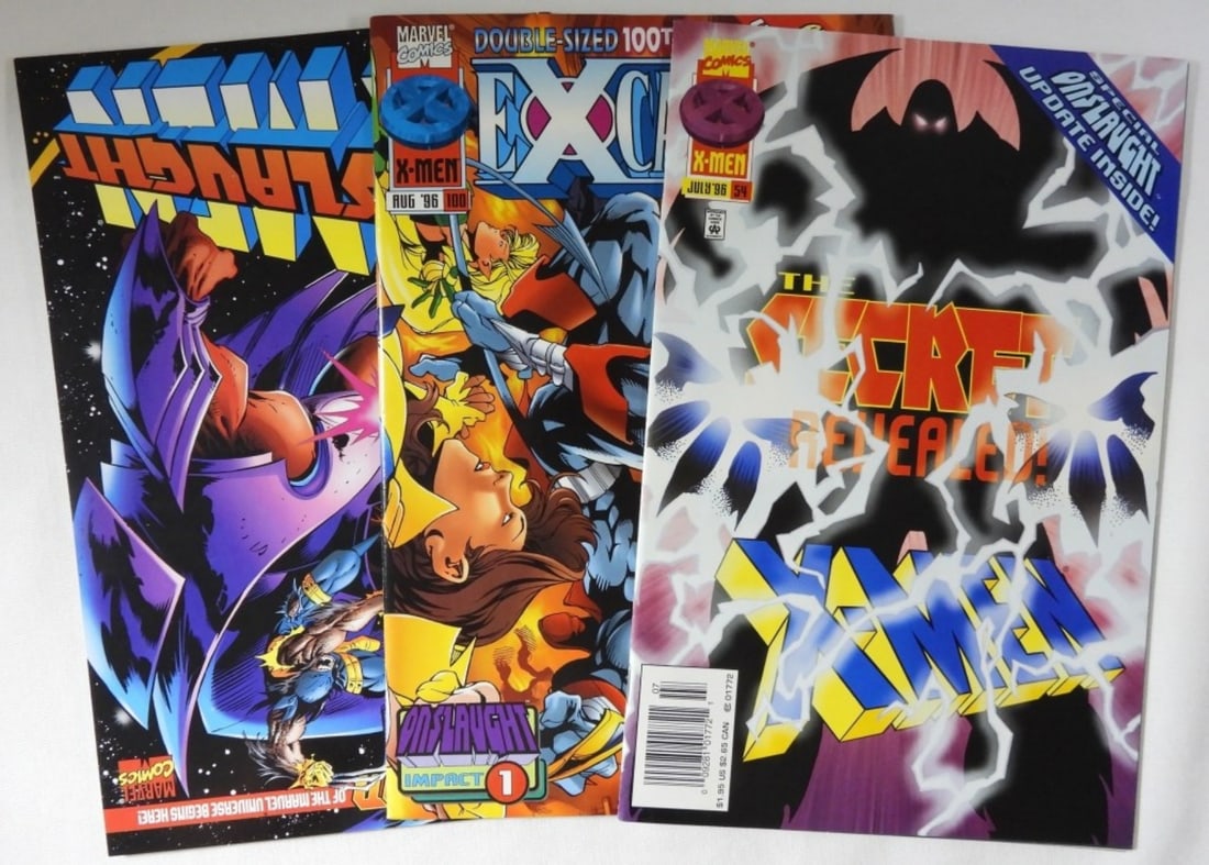 Marve X-Men Onslaught Lot Of 3 (1 of 3)