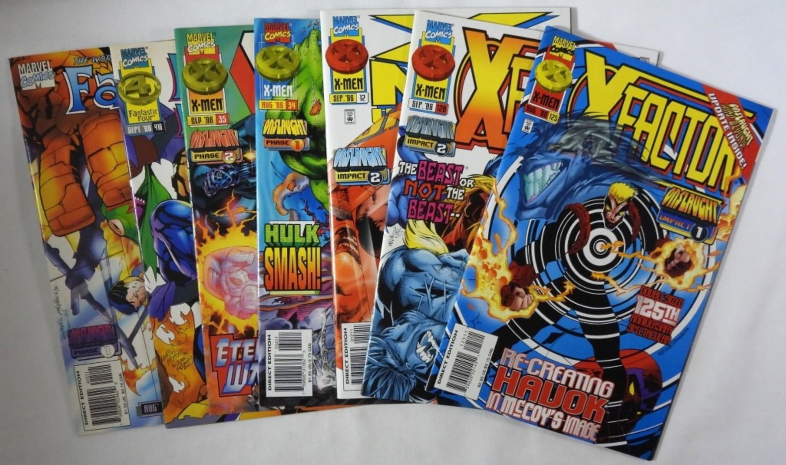 Marvel Onslaught Lot Of 7 (1 of 3)