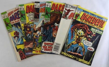 Daredevil 1969-1982 Lot Of 6
