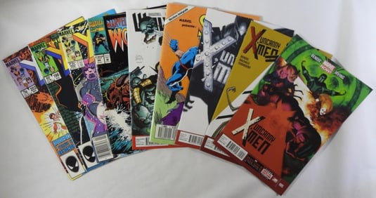 Wolverine & The X-Men Mixed Years Lot Of 9