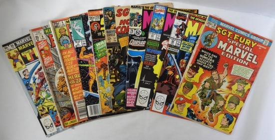 Mixed Marvel Lot Of 10