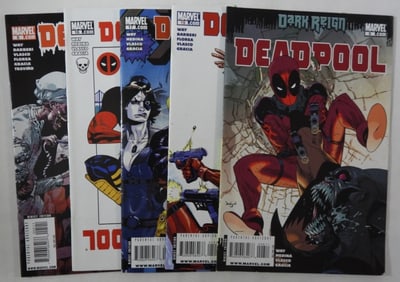 Late 2000s Deadpool Lot Of 5