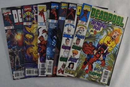 Lot Of 7 1990s Deadpool Comics