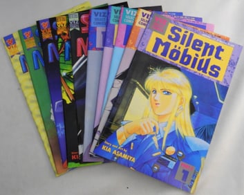 (10) 1990s Silent Mobius By VIZ Select Comics