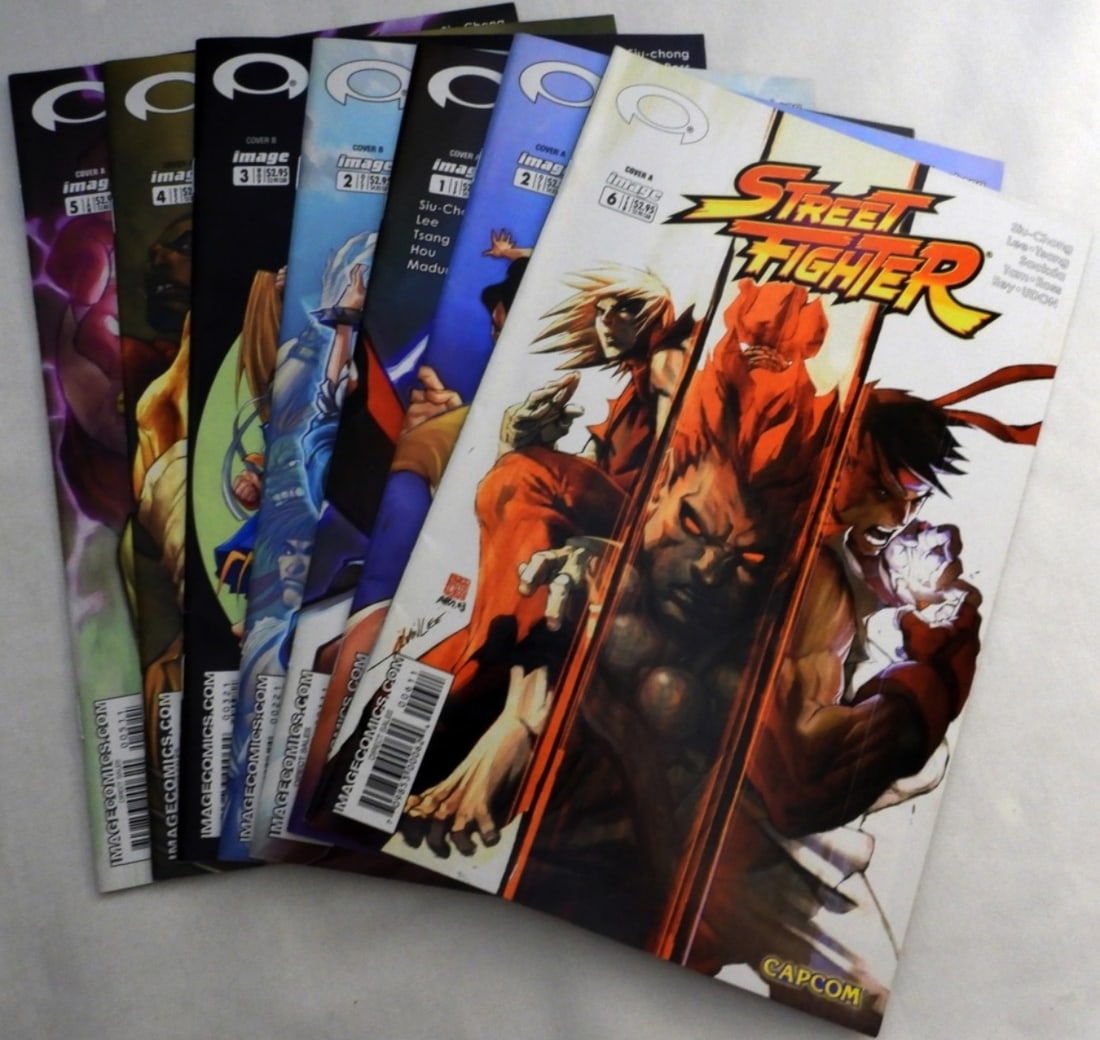 (7) Street Fighters By Image Comics (1 of 4)