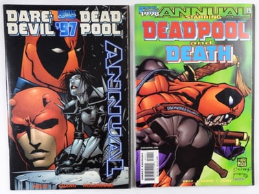 2 Marvel Comics Annuals 1997 & 1998