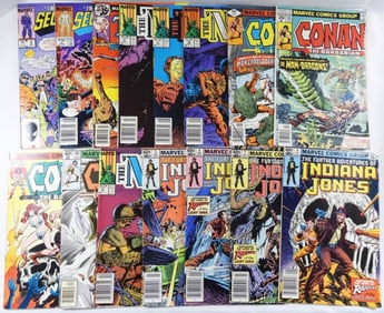 Mixed Lot Indiana Jones, Conan, And More