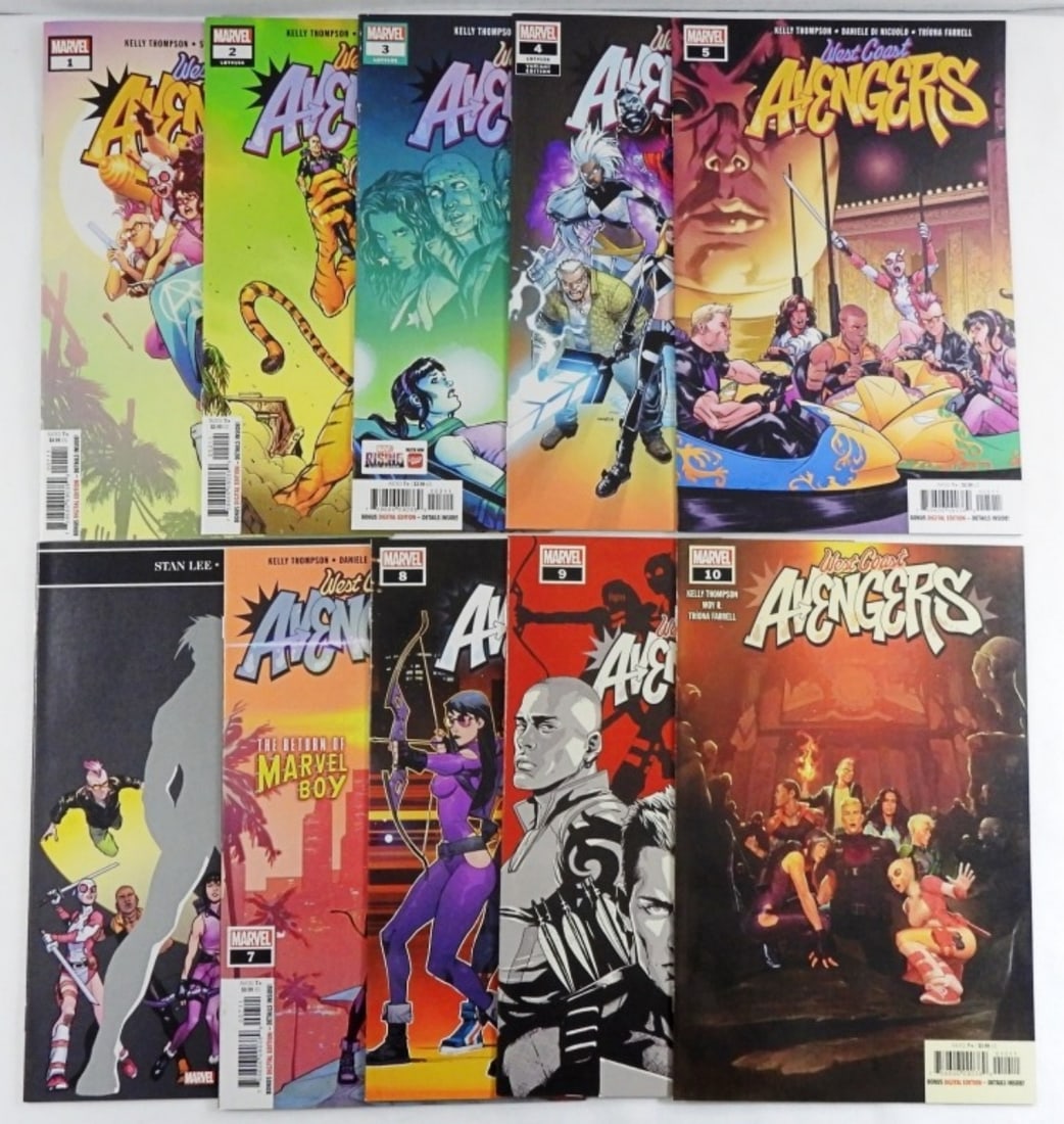 West Coast Avengers #1-10 (1 of 3)