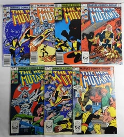 1980s The New Mutants #1-7