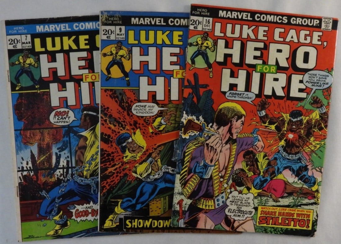 (3) Luke Cage Hero For Hire (1 of 3)