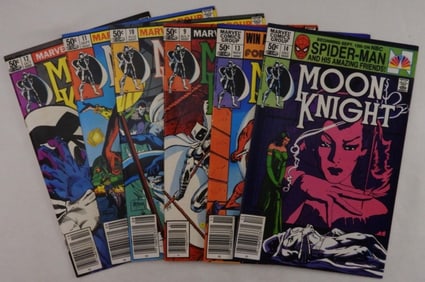 (6) Marvel 1980s Moon Knight