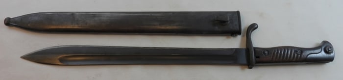 WWI German Bayonet With Scabbard