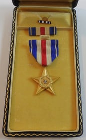 U.S. Silver Star Medal In Original Box