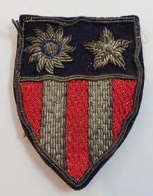 WWII CBI Bullion Theater Made Patch