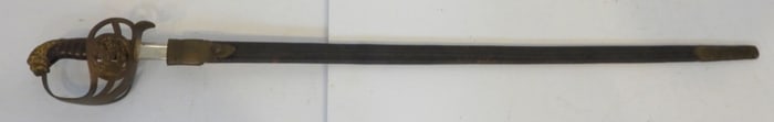Bavarian Lion's Head Ceremonial Sword