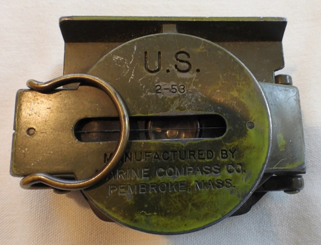 U.S. Military Issue Lensatic M-1953 Compass (1 of 3)