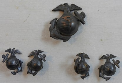USMC EGA Cover & Collar Emblems